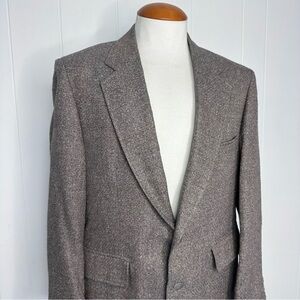 Hardy Amies Silk Wool Blend Blazer Sport Coat